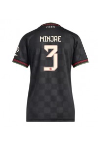 Bayern Munich Kim Min-jae #3 Jalkapallovaatteet Naisten Kolmaspaita 2025-26 Lyhythihainen